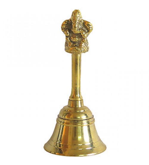 Brass Pooja Hand Bell/ Ghanti